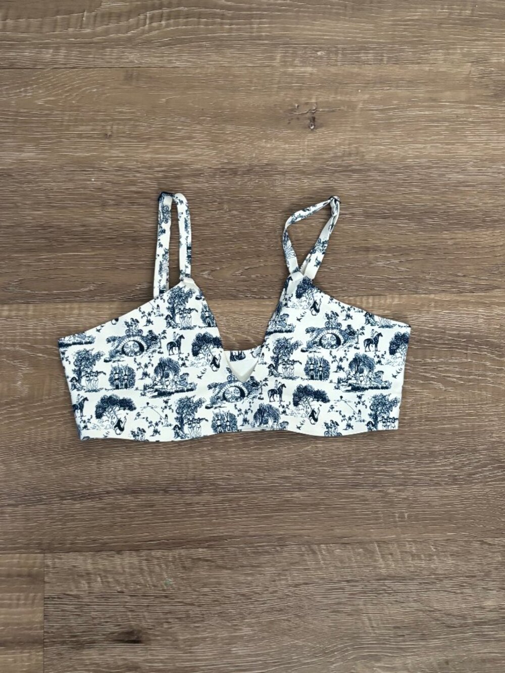 Parade Triangle Bra in Western Print (S)
